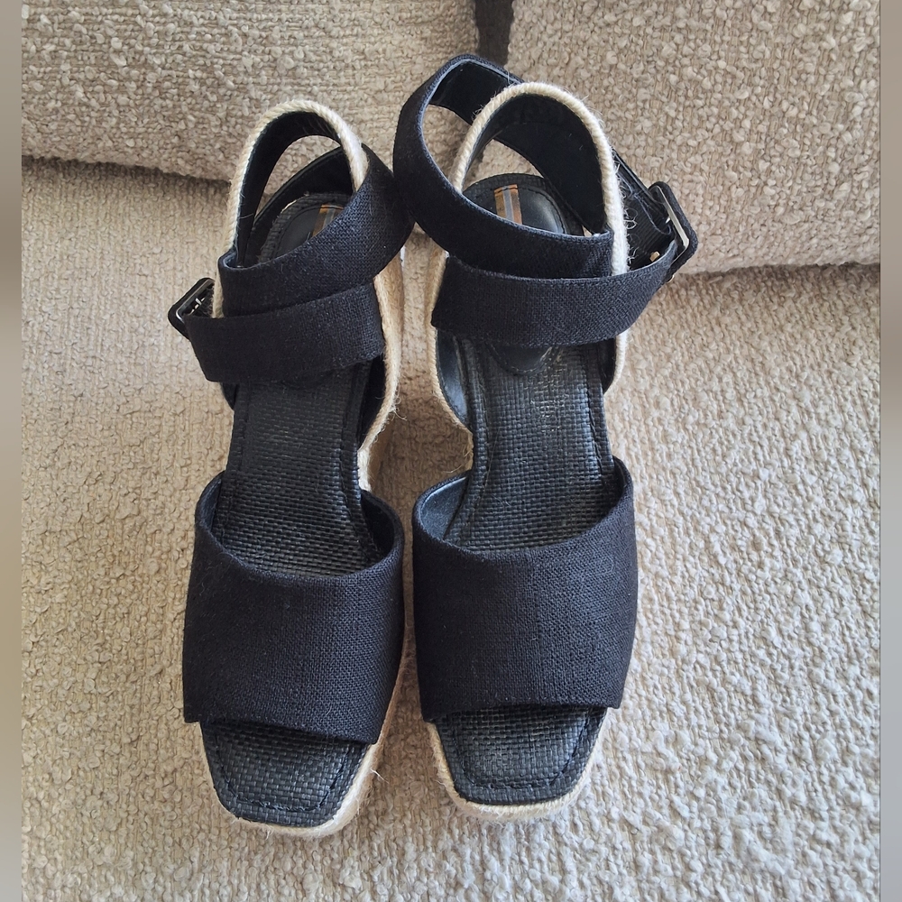 Sam Edelman Black Wedges Womens - Size 6